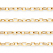 Componenti in alluminio catena a rol&ograve; anchor oro