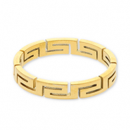Anelli in acciaio inossidabile oro