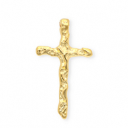 Ciondoli di metallo DQ&reg; croce oro (privo di nichel)