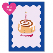 BY31&reg; Espositori bigiotteria in cartoncino "Hooray" blu scuro-viola lilla-marrone chiaro