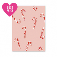 Espositori bigiotteria in cartoncino bastoncini di zucchero rosa-rosso-bianco