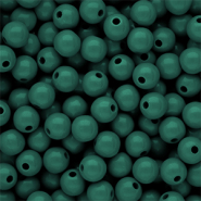 DQ Perline in acrilico 8 mm lucido Mediterranea green 19-4517 TCX