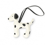 Ciondoli accattivanti cane bianco-nero