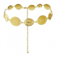 Catena per i fianchi boh&eacute;mien oro