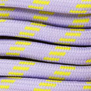 Paracord alla moda 10mm viola lavanda-giallo