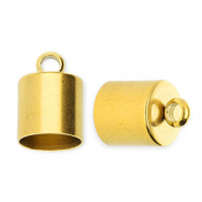 Componenti in acciaio inossidabile terminale &Oslash;8mm con anello oro