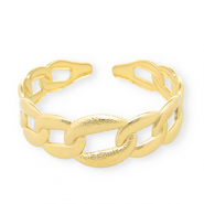 Bracciali in acciaio inossidabile bangle catena a rolò grumetta oro