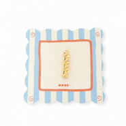 BY31&reg; Ciondoli in ottone Eco-brass pasta fusilli oro