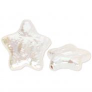 TQ Perle di acqua dolce stella bianco naturale