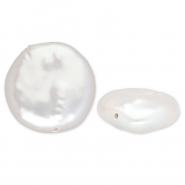 TQ Perle di acqua dolce tonda bianco naturale