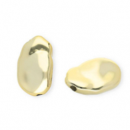 Perline in acrilico irregolare oro
