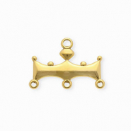 BY31&reg; Componenti in acciaio inossidabile distanziatore barra con 4 anellini oro
