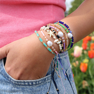 Set di ispirazione Ispirazione estiva con cavigliere e braccialetti