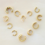 Novità Orecchini ear cuff in acciaio inox