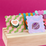 Set di ispirazione Cartoncini per gioielli BY31® con pins idea regalo