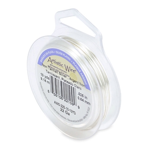Artistic Wire 22 Gauge argentato resistente all'appannamento
