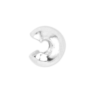 Beadalon coprischiaccini 3mm argento