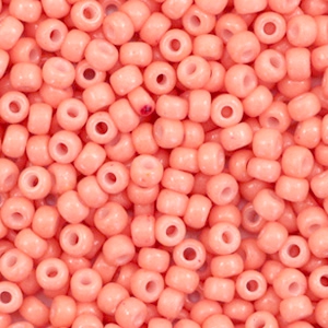 Rocailles Miyuki 8/0 Duracoat opaque dark salmon pink 8-4462