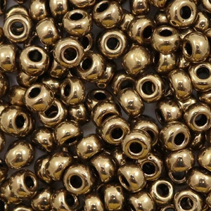 Rocailles Miyuki 6/0 Metallic dark bronze 6 - 457