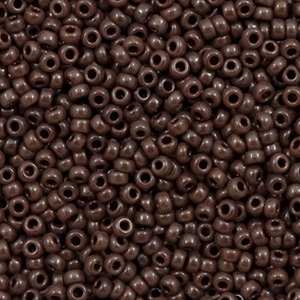 Rocailles Miyuki 11/0 Opaque chocolate brown 11 - 409