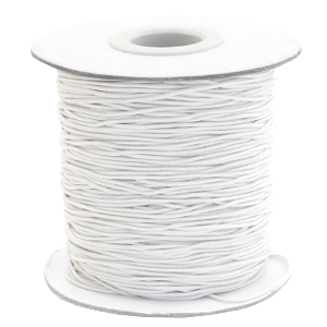 Filo elastico colorato 1 mm biancastro