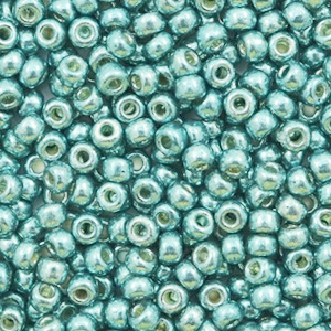 Rocailles Miyuki 8/0 Duracoat galvanized dark sea foam green 8 - 4216