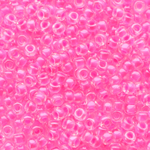 Rocailles Miyuki 8/0 Luminous pink 8 - 4301