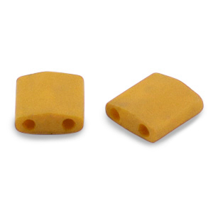 Perline Miyuki tila 5x5mm Opaque matte mustard brown TL-2312