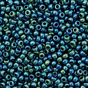 Rocailles Miyuki 11/0 Metallic iris indigo blue 11-467