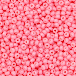 Rocailles Miyuki 11/0 Duracoat opaque light carnation pink 11-4466