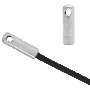 Componenti in acciaio inossidabile terminale &Oslash;1,2mm argento
