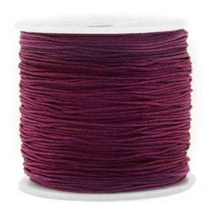 Coda di topo 0,8 mm viola melanzana reale