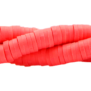Perline Katsuki 6mm rosso papavero