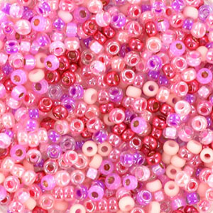 Rocailles Miyuki 11/0 Candyfloss pink 11-mix89