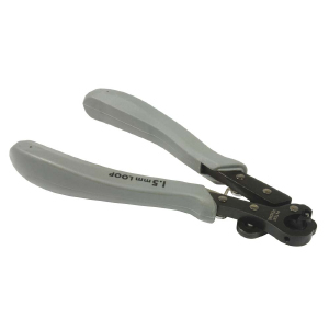 Beadsmith 1-step Looper 1.5mm pinze per formare asole grigio-nero
