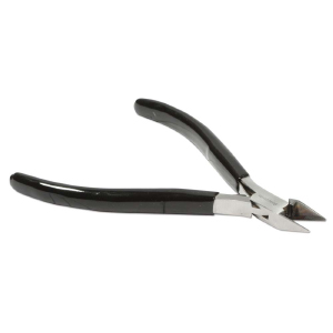Beadsmith pinza a taglio laterale nero-argento
