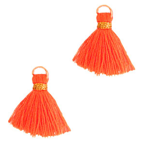 Nappine 1.5cm oro-arancio neon