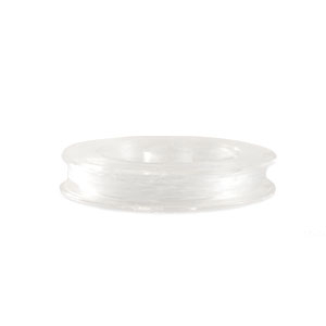 Filo infilaperle elastico 0.5mm trasparente
