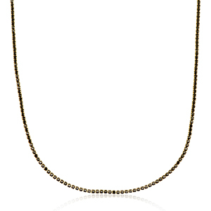 Collane in acciaio inossidabile oro-nero