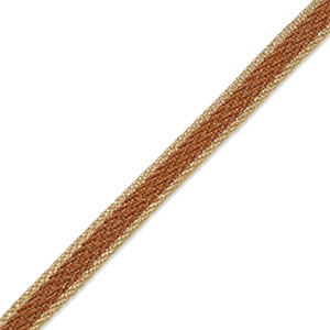 Nastro marrone-oro