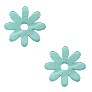 Pendenti Polaris Lucido fiore blu oceano