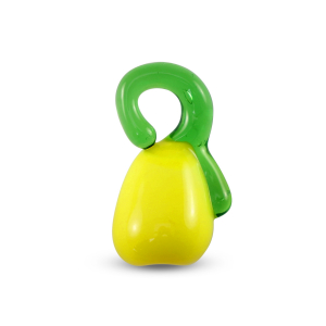 Pendenti di vetro limone giallo-verde