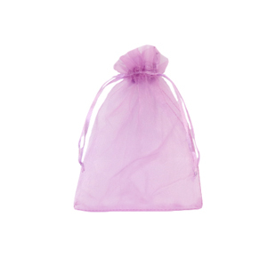 Sacchetti in organza 7x9cm viola magenta
