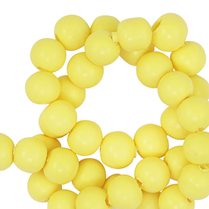 Perline di polimero 6mm giallo