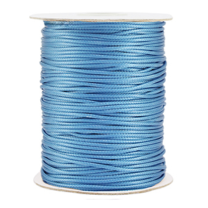 Coda di topo intrecciato 1.5mm blu reale