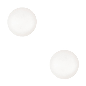 Cabochon "Pietra di nascita" Aprile Polaris Elements 4 mm soft SS16 shiny bianco