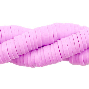 Perline Katsuki 6 mm viola lavanda chiaro