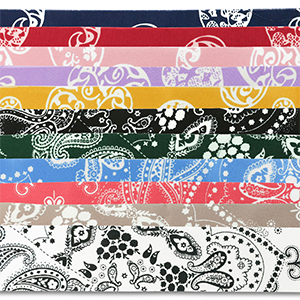 Set completo di bandane mixed colors