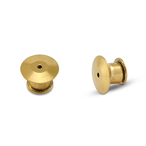 Componenti in acciaio inossidabile chiusura di sicurezza per pin oro