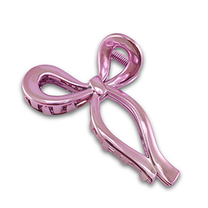 Accessori fermaglio per capelli fiocco rosa